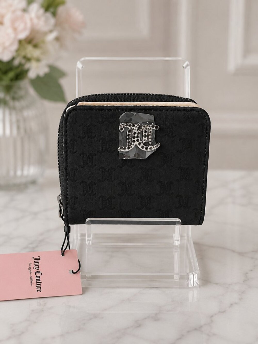 Juicy Couture zip-around wallet